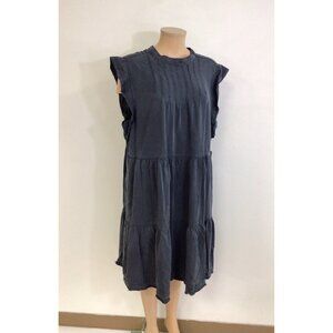 Boho Tiered Maxi Dress Layered Babydoll Womens 2X New